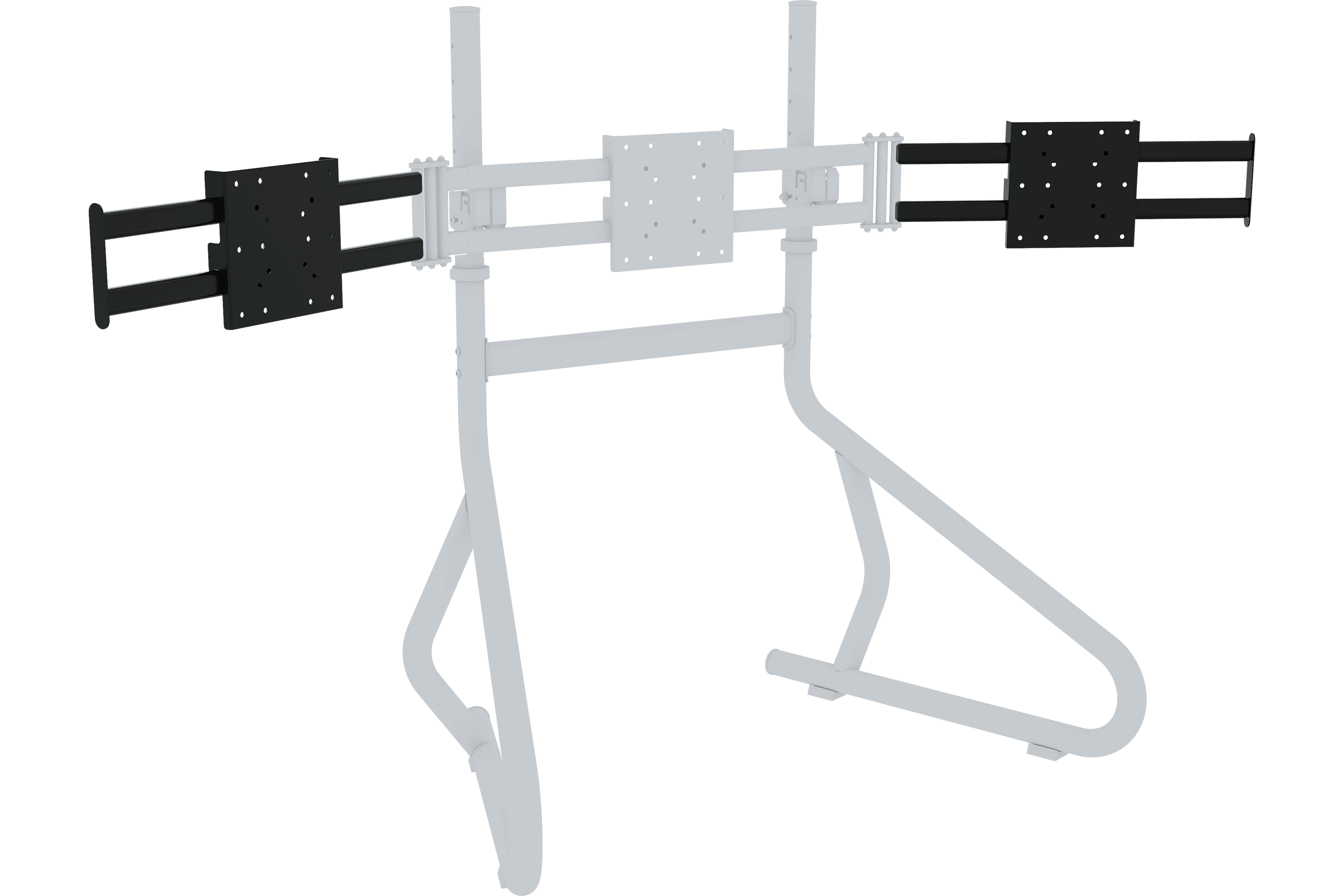 Side Arms for Triple Monitor Stand