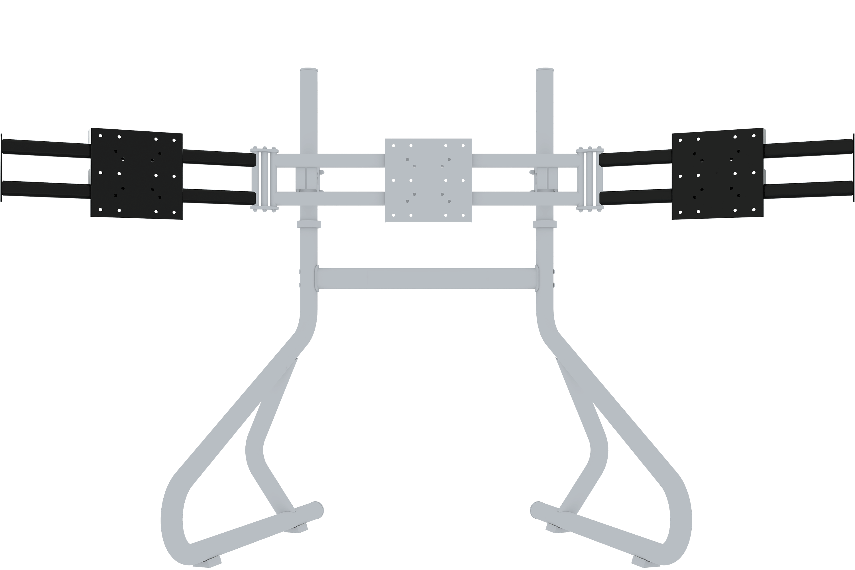 Side Arms for Triple Monitor Stand