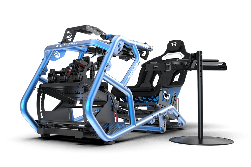 Free-Standing Adjustable Keyboard & Mouse Tray for Sim Racing & Flight Sim Cockpits