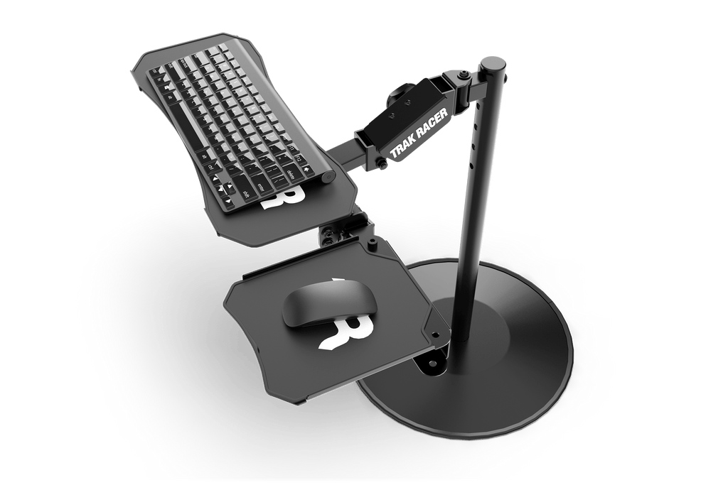 Free-Standing Adjustable Keyboard & Mouse Tray for Sim Racing & Flight Sim Cockpits