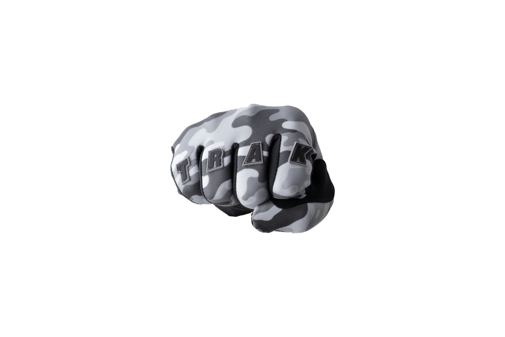 Trak Racer Multi-Use Sim Racing Gloves - Grey Camo