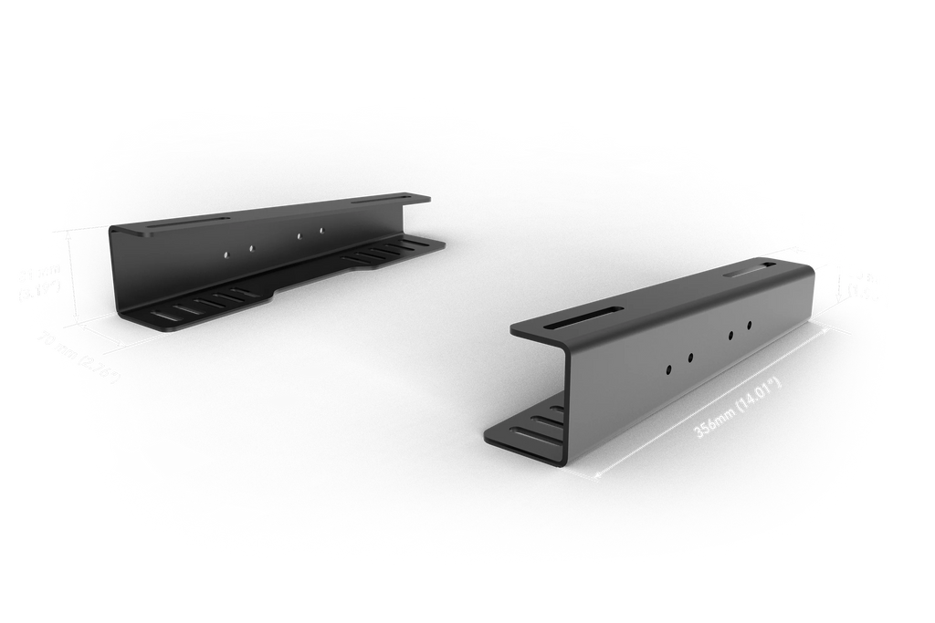 Under-Mount Seat Bracket Set for Reclining Seats