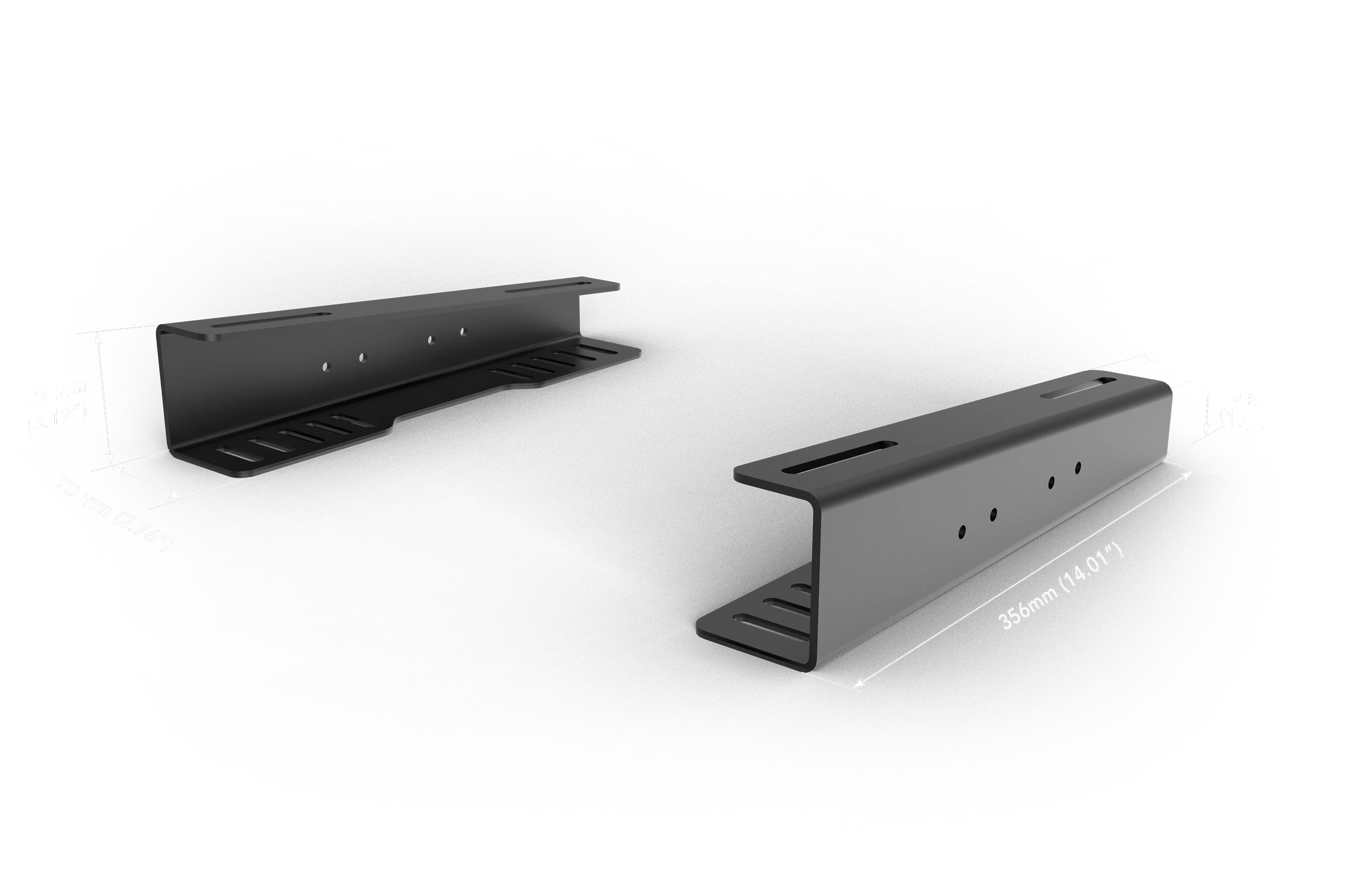 Under-Mount Seat Bracket Set for Reclining Seats