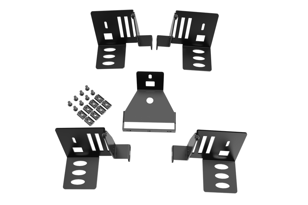 Universal 5-Speaker Mount Kit for Aluminium Extrusion Sim Rigs