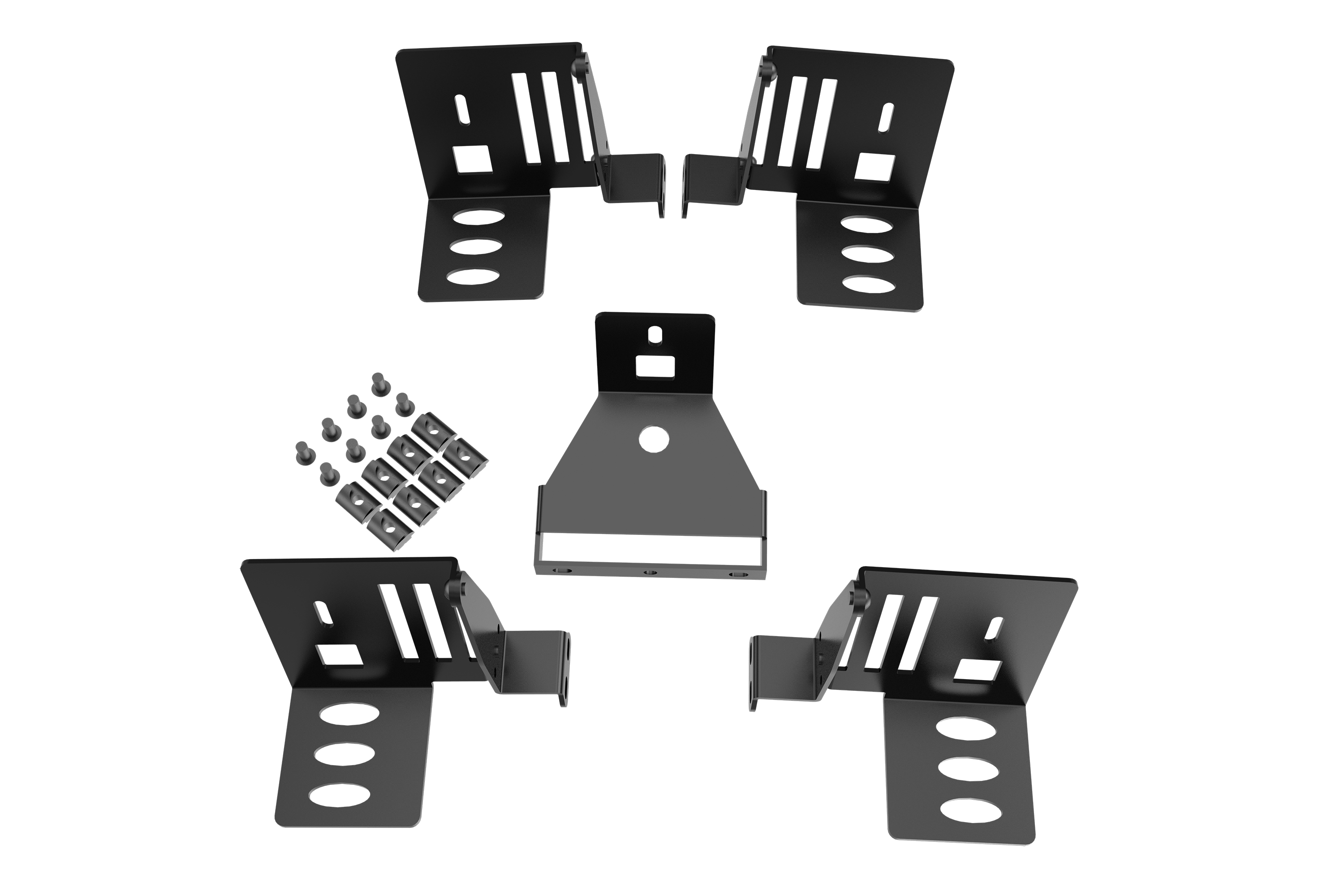 Universal 5-Speaker Mount Kit for Aluminium Extrusion Sim Rigs