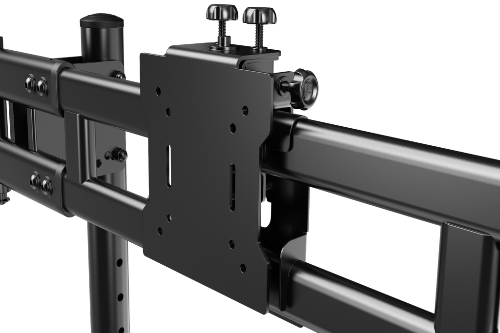 Variable Adjustment VESA Adapter Kit — Tool-Free Monitor Alignment for Triple Monitor Stands