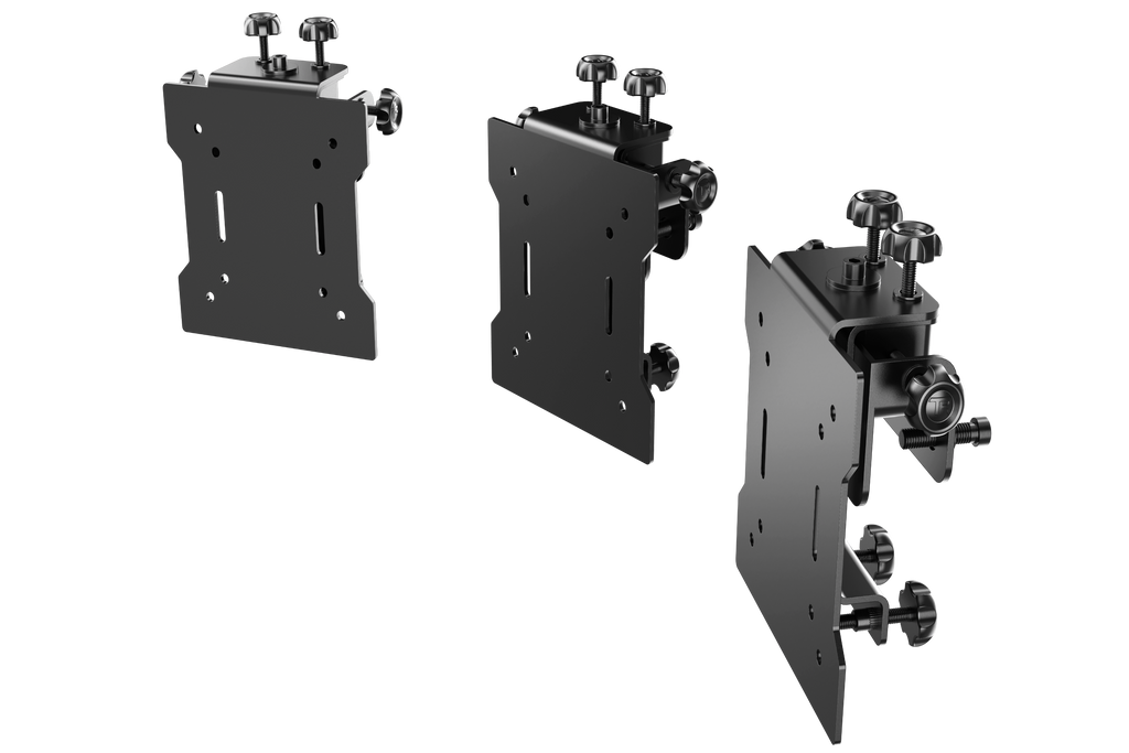 Variable Adjustment VESA Adapter Kit — Tool-Free Monitor Alignment for Triple Monitor Stands