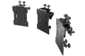 Variable Adjustment VESA Adapter Kit — Tool-Free Monitor Alignment for Triple Monitor Stands
