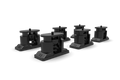 Vibration Isolation Foot Kit – Set of 6 Heavy-Duty Rubber Isolation Feet