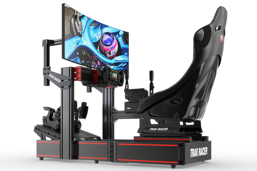 Cockpit-Mounted Single Monitor Stand (Lite) — Compact Monitor Mount for Sim Racing & Flight Sim Rigs