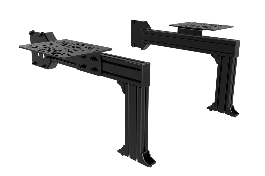 Flight Sim Control Mount Kit – 2 Side Supports, 200mm, for Aluminium Cockpits