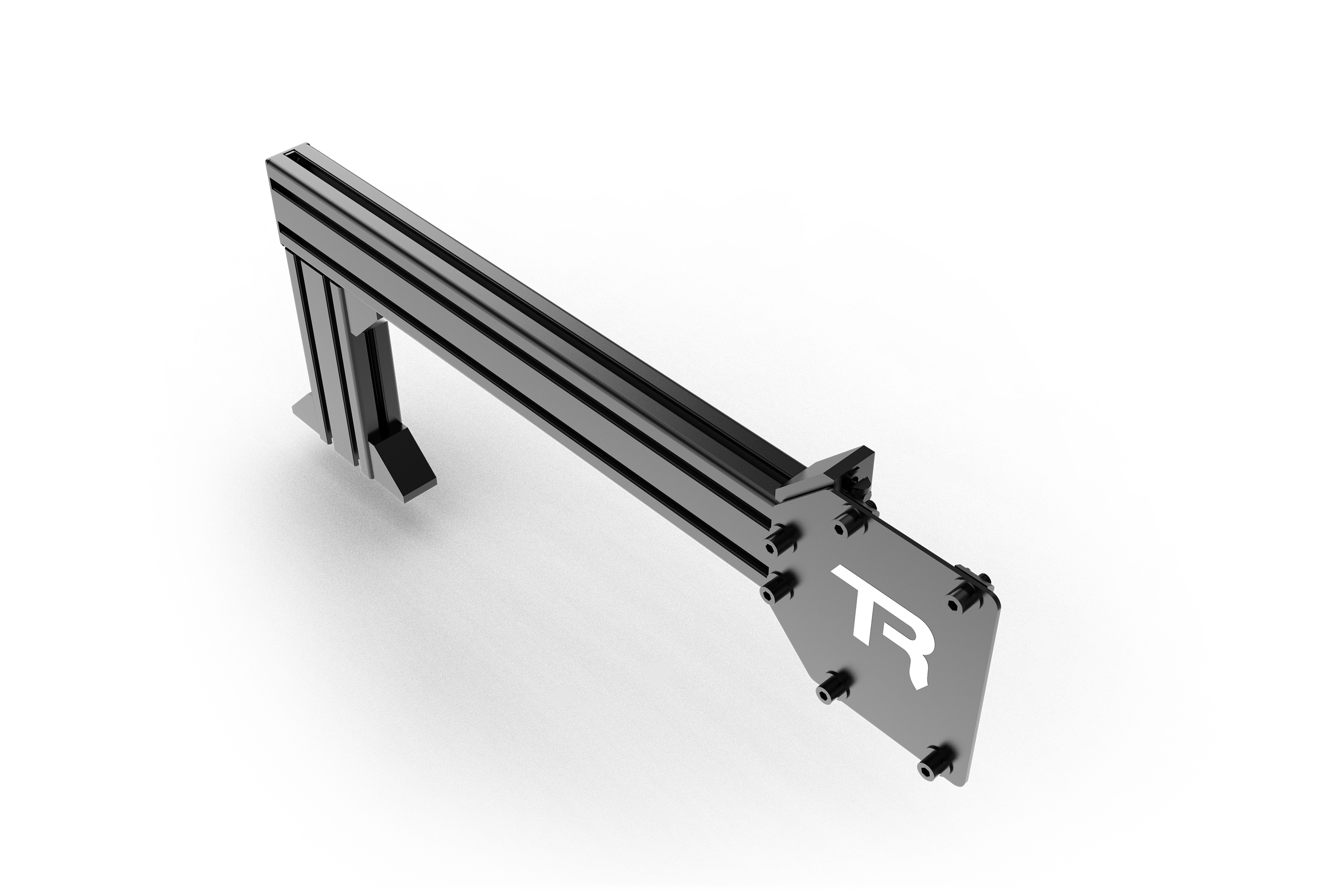 580mm Side Chassis Peripheral Support NO Shifter Mount (Black)
