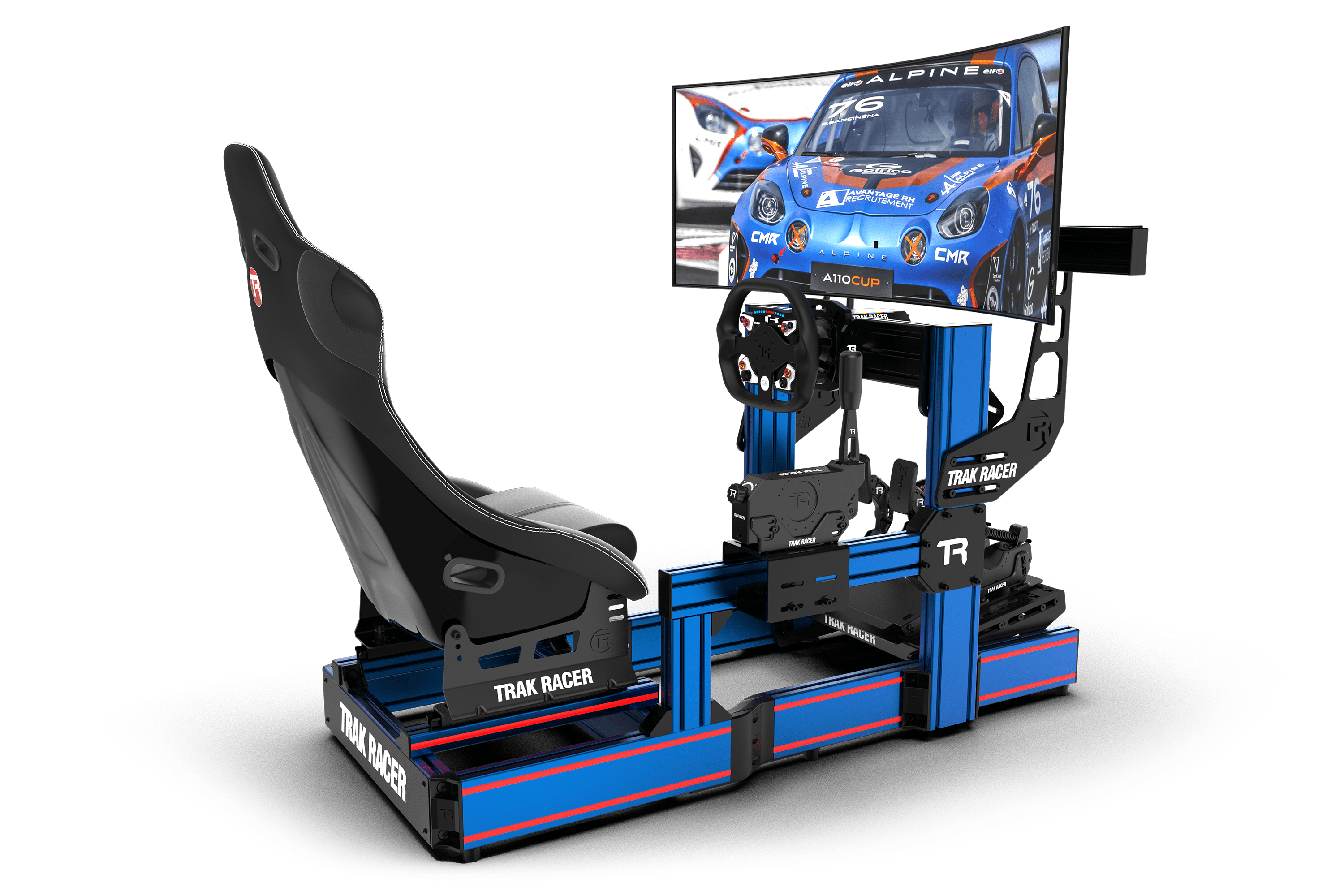 TR120S V2 Racing Simulator with Seat Slider Kit