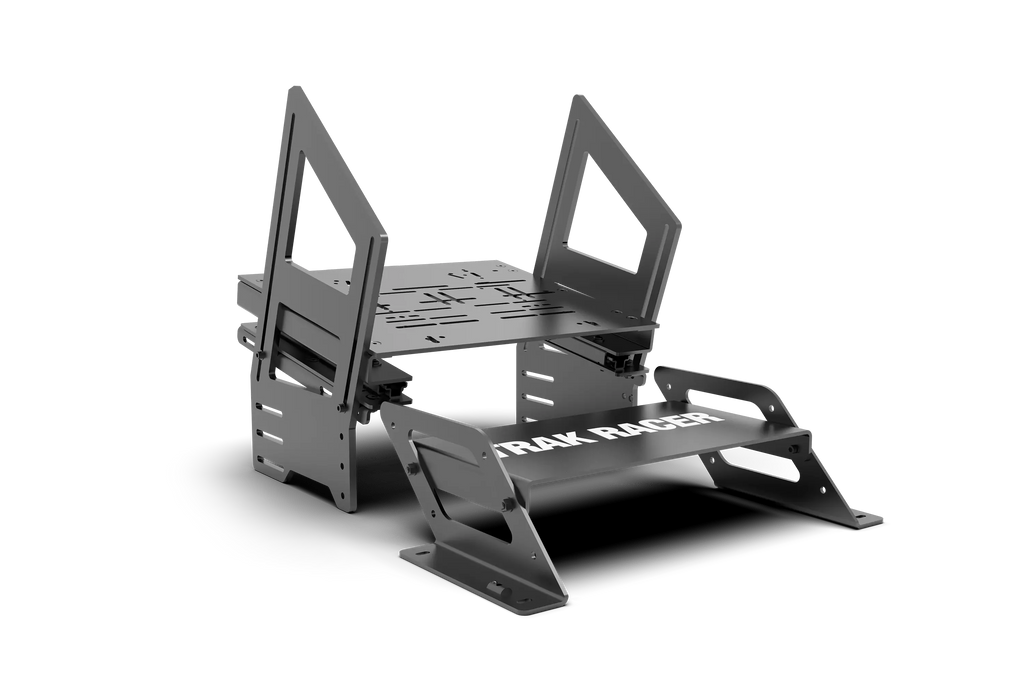 Quick-Adjust Dual Locking Pedal Slider System — For Trak Racer Extrusion Pedal Mounting Plates