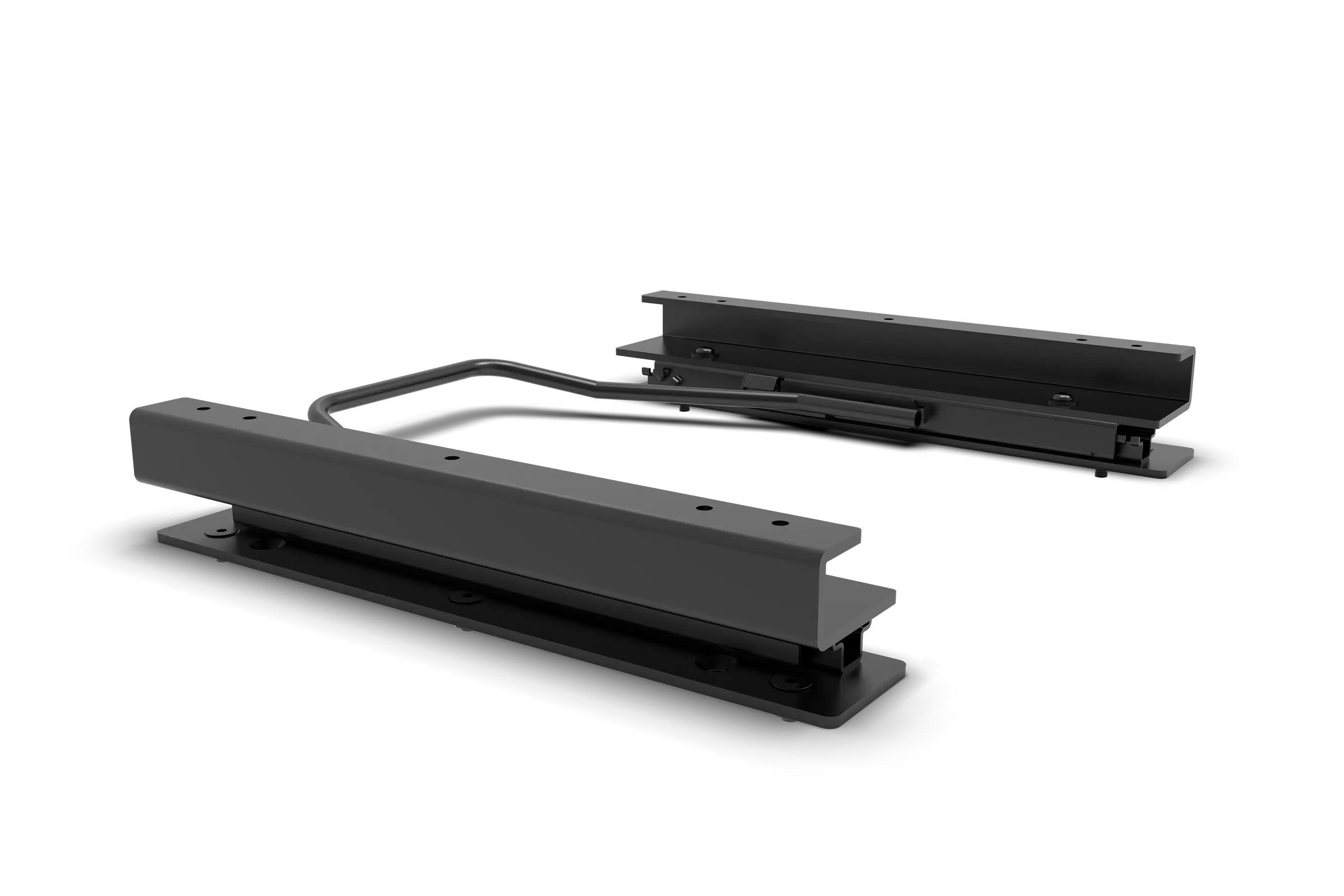 Quick-Adjust Dual Locking Pedal Slider System — For Trak Racer Extrusion Pedal Mounting Plates