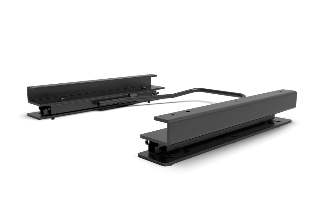 Quick-Adjust Dual Locking Pedal Slider System — For Trak Racer Extrusion Pedal Mounting Plates