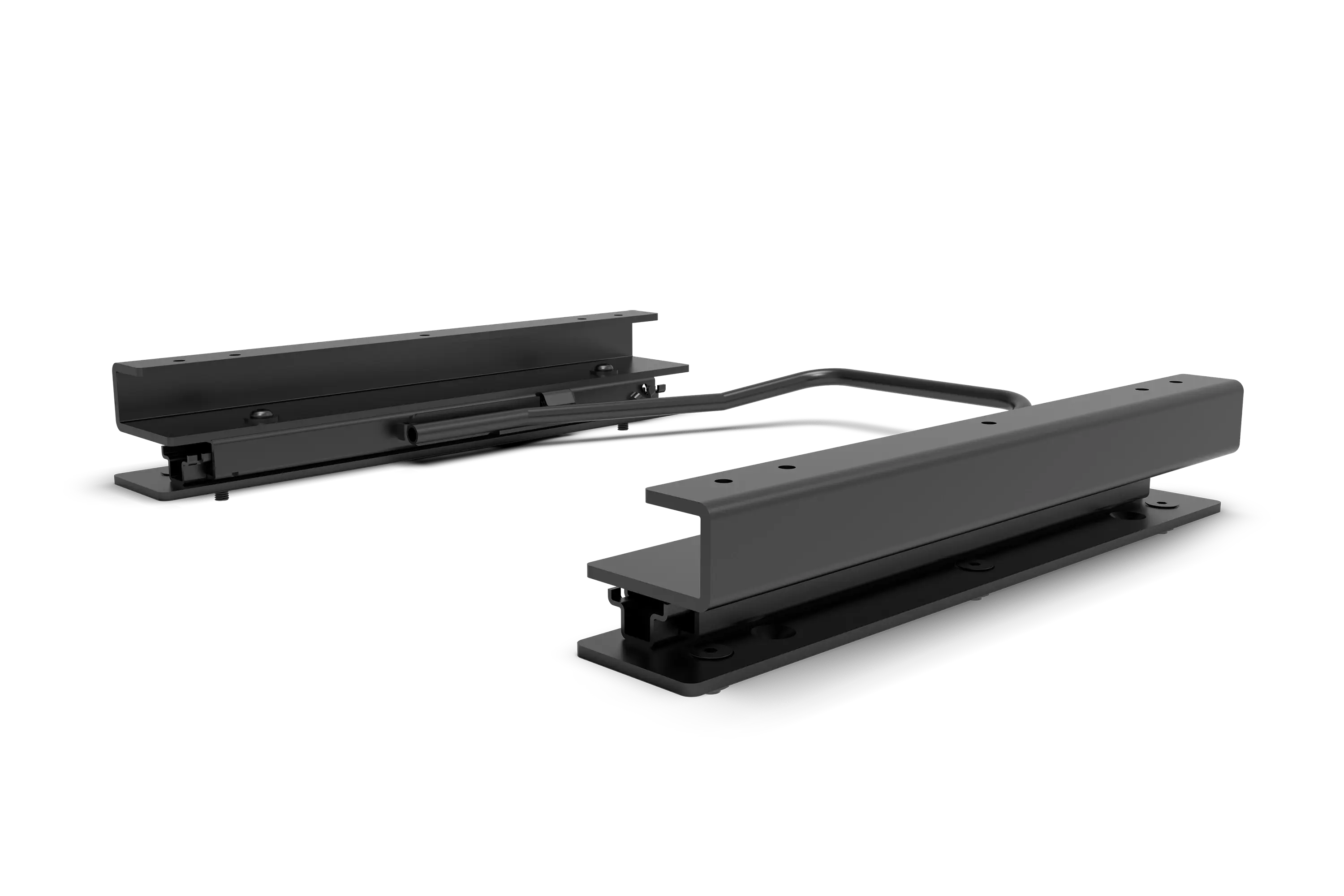 Quick-Adjust Dual Locking Pedal Slider System — For Trak Racer Extrusion Pedal Mounting Plates
