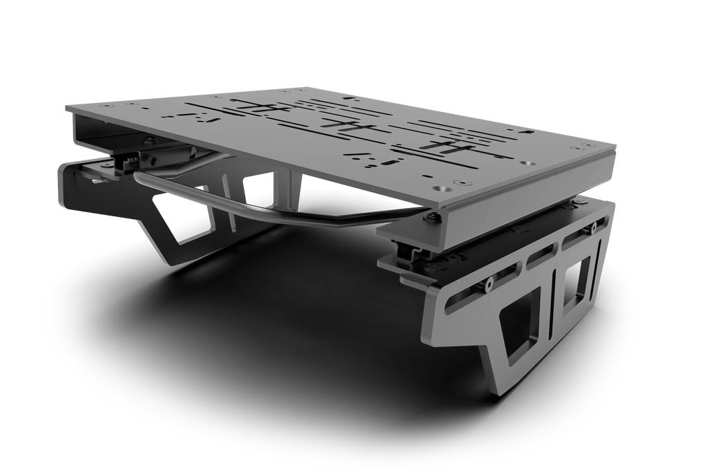 Quick-Adjust Dual Locking Pedal Slider System — For Trak Racer Extrusion Pedal Mounting Plates