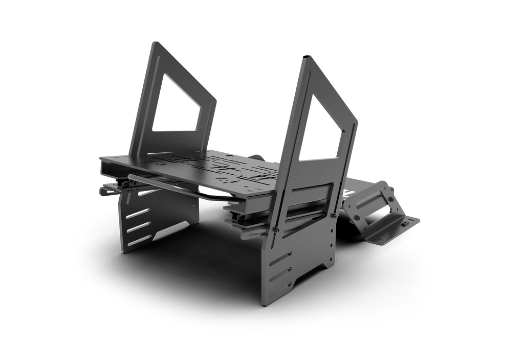 Quick-Adjust Dual Locking Pedal Slider System — For Trak Racer Extrusion Pedal Mounting Plates