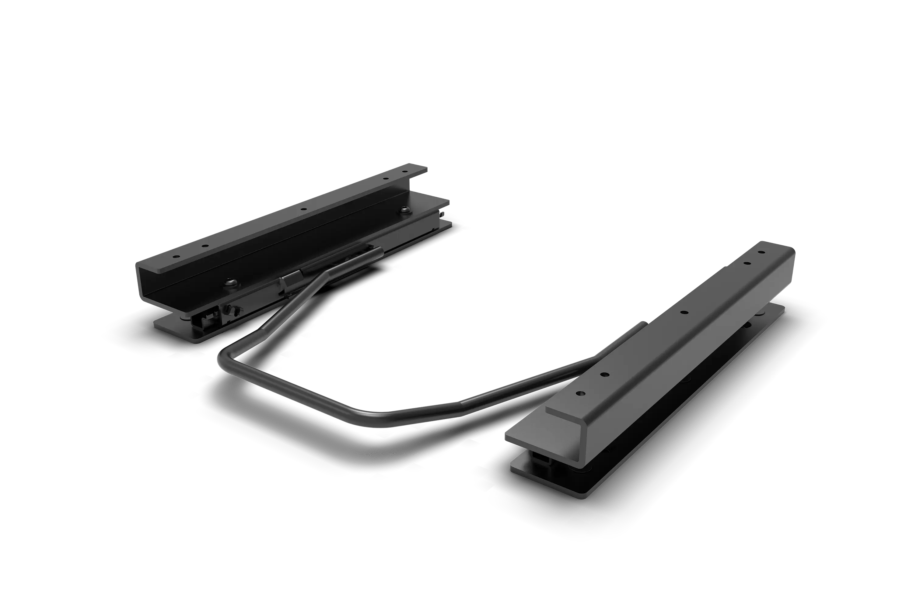Quick-Adjust Dual Locking Pedal Slider System — For Trak Racer Extrusion Pedal Mounting Plates