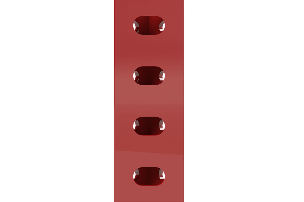 TR8020 Spare Corner Bracket - 160 x 40mm - Red