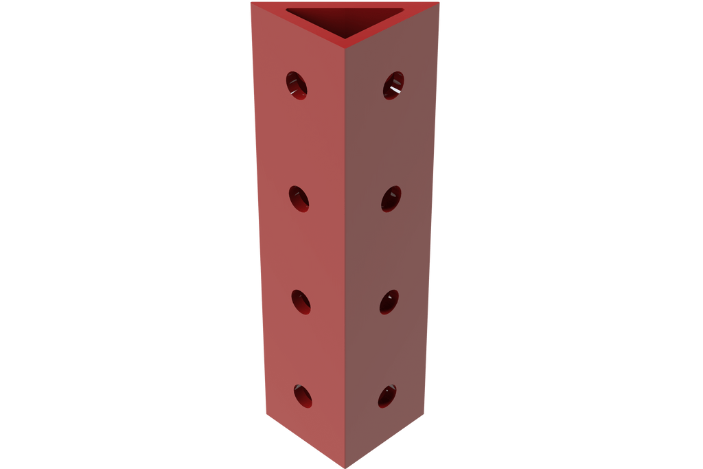 TR8020 Spare Corner Bracket - 160 x 40mm - Red