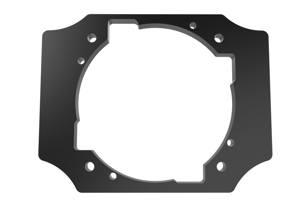 TR-One Wheel Mount Plate Adapter for Asetek Wheelbases — Requires TR-One Base Kit (TR80-NWMA4)
