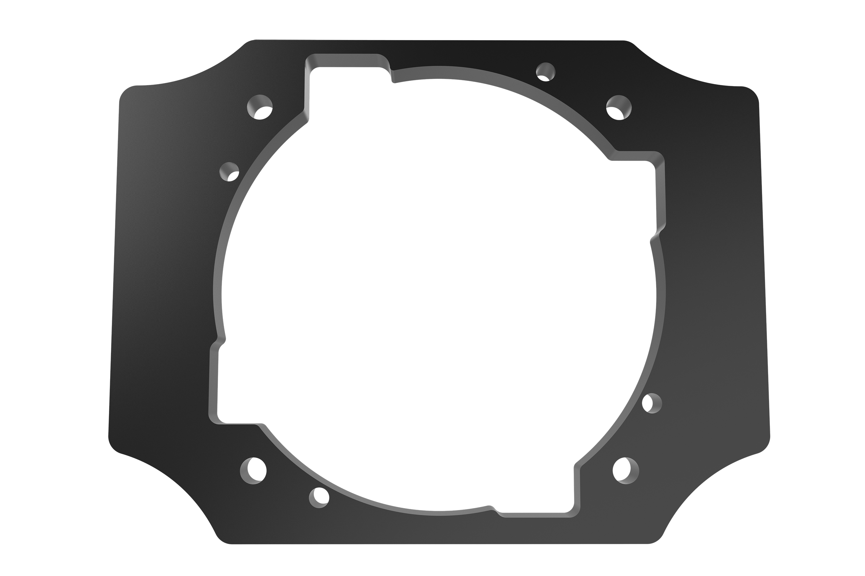 TR-One Wheel Mount Plate Adapter for Asetek Wheelbases — Requires TR-One Base Kit (TR80-NWMA4)