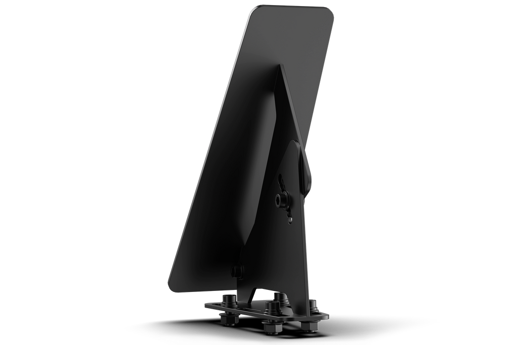 Universal Sim Racing Footrest — Left Foot Rest for Extrusion & Pedal Plate Mounting