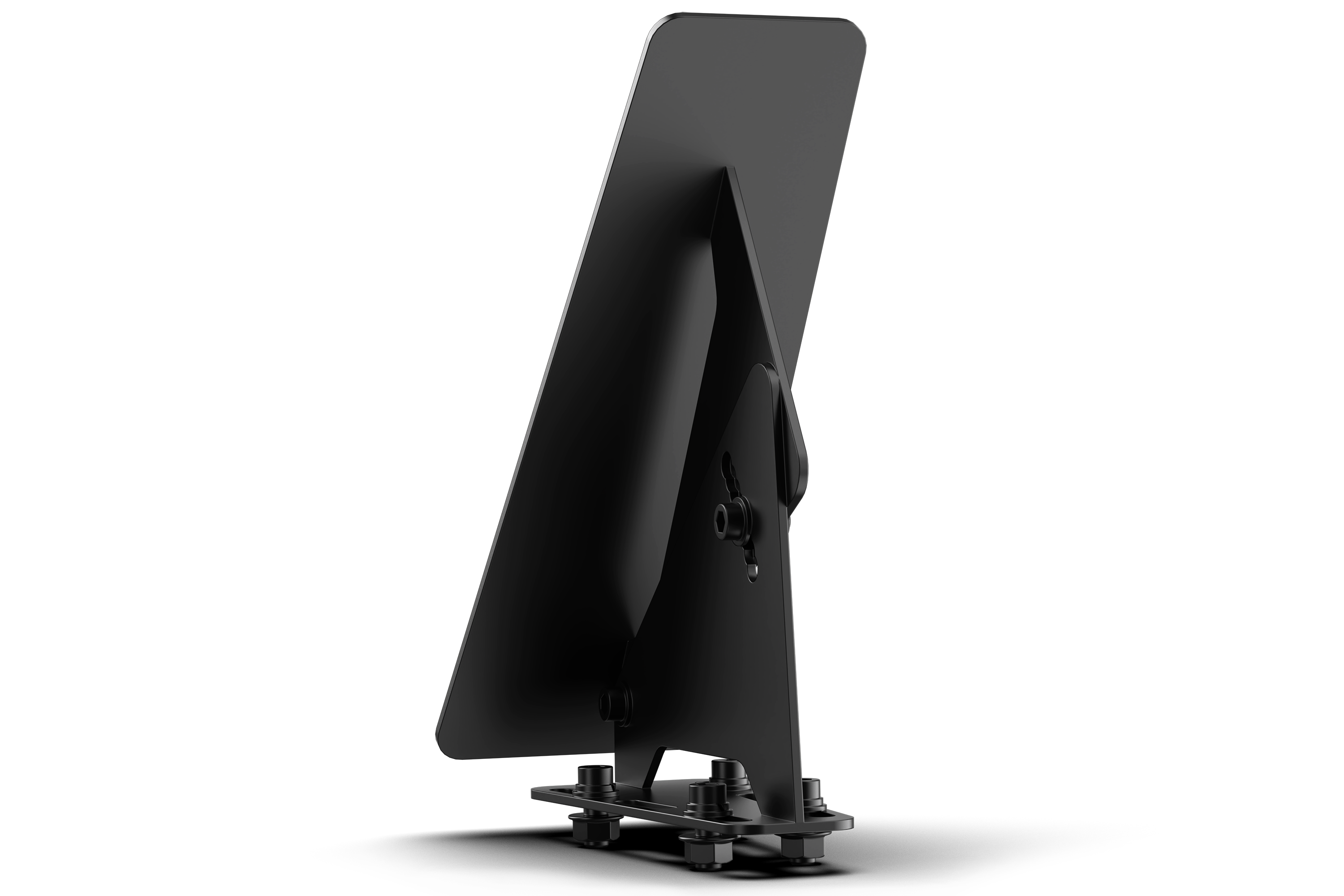 Universal Sim Racing Footrest — Left Foot Rest for Extrusion & Pedal Plate Mounting