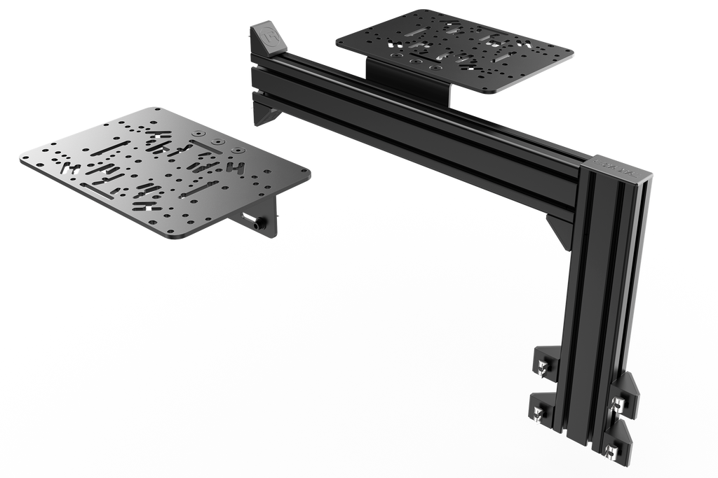 Flight Sim Control Mount Kit – 1 Side Support, Adjustable 350mm, for Aluminium Cockpits