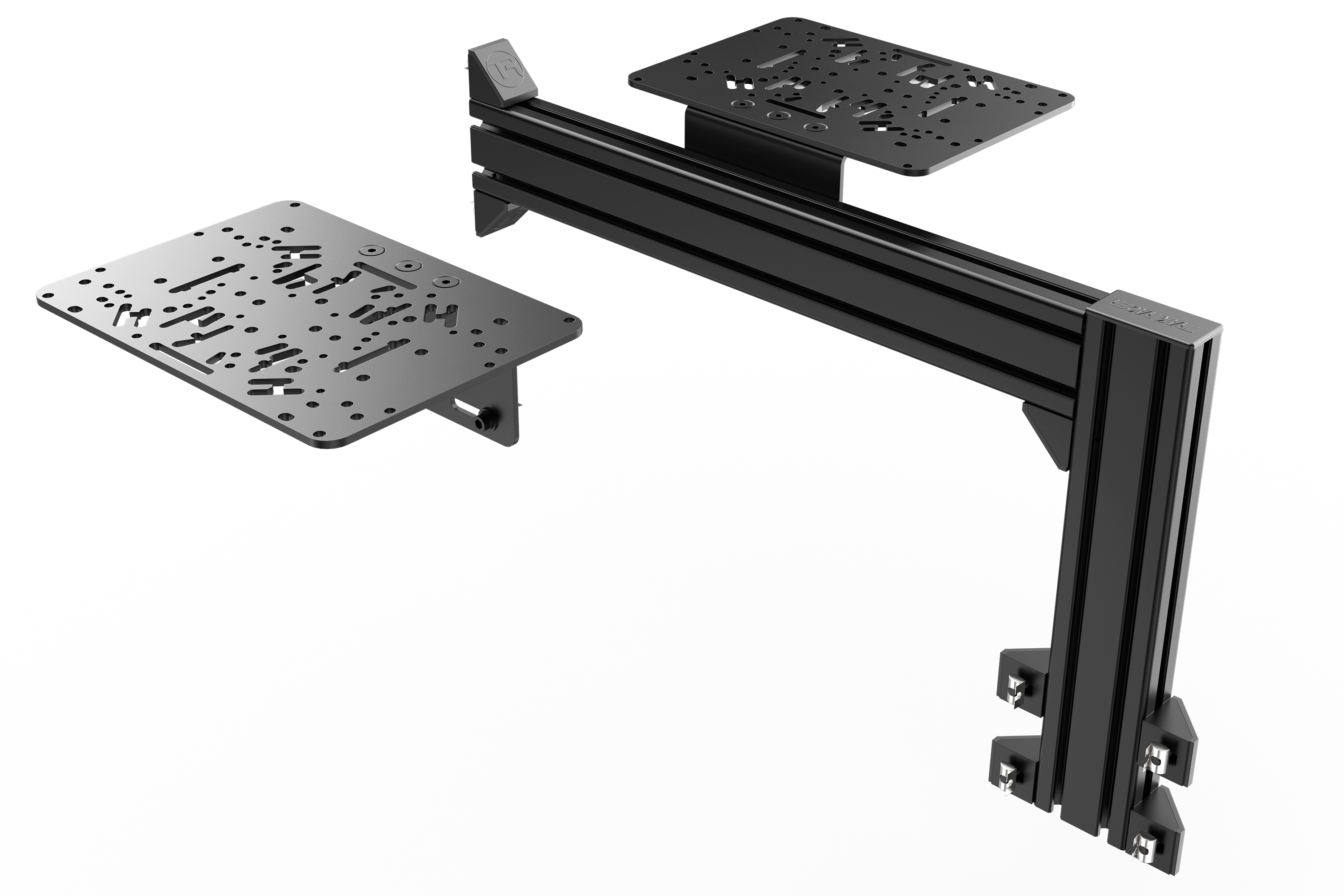 Flight Sim Control Mount Kit – 1 Side Support, Adjustable 350mm, for Aluminium Cockpits