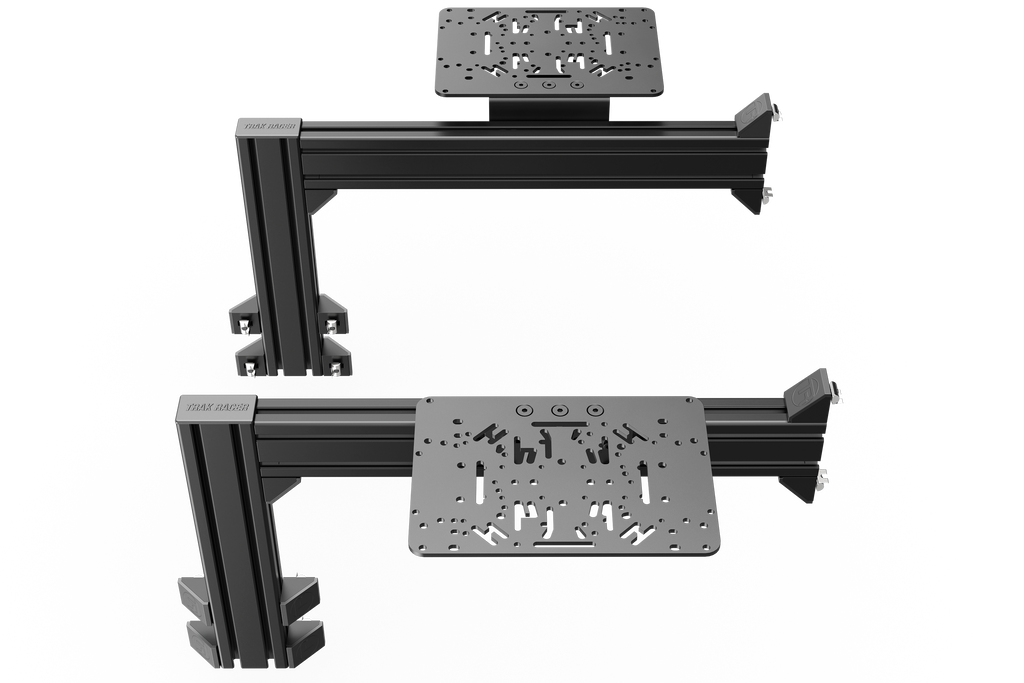Flight Sim Control Mount Kit – 2 Side Supports, Adjustable 350mm, for Aluminium Cockpits