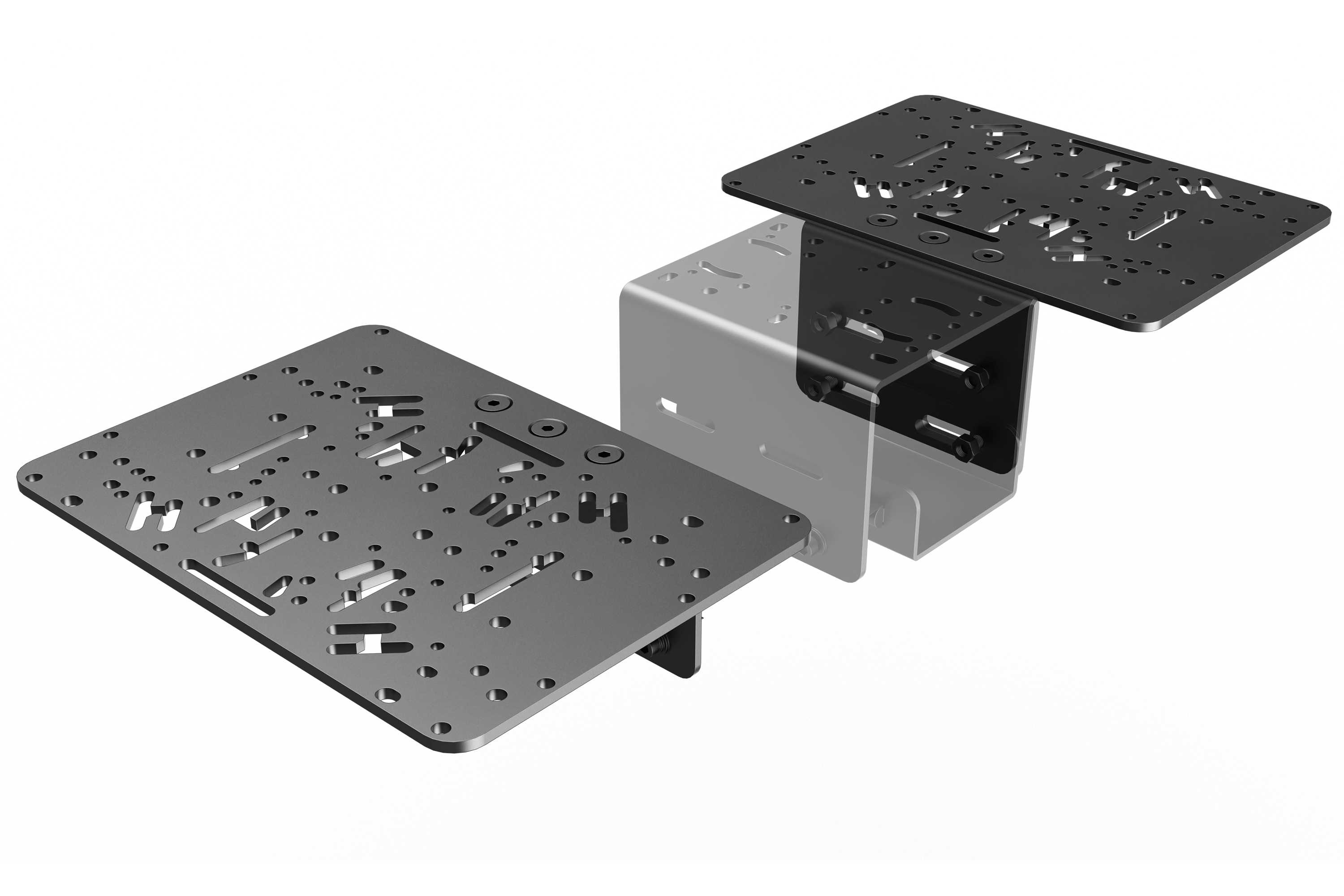 TR-One Universal Left/Right HOTAS Flight Sim Mount Set