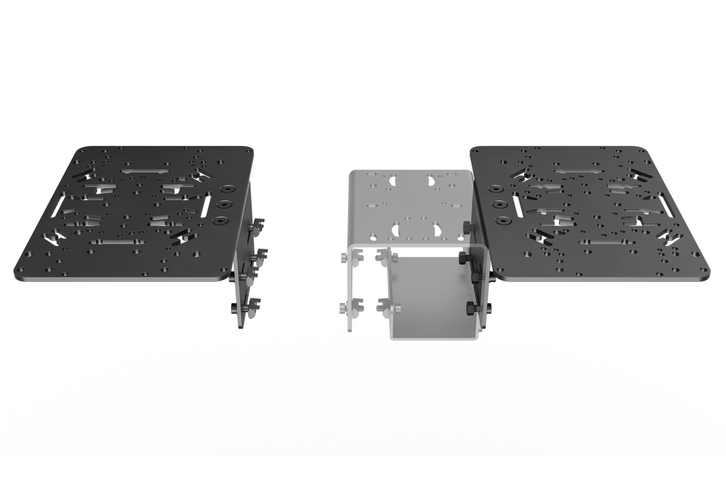 TR-One Universal Left/Right HOTAS Flight Sim Mount Set
