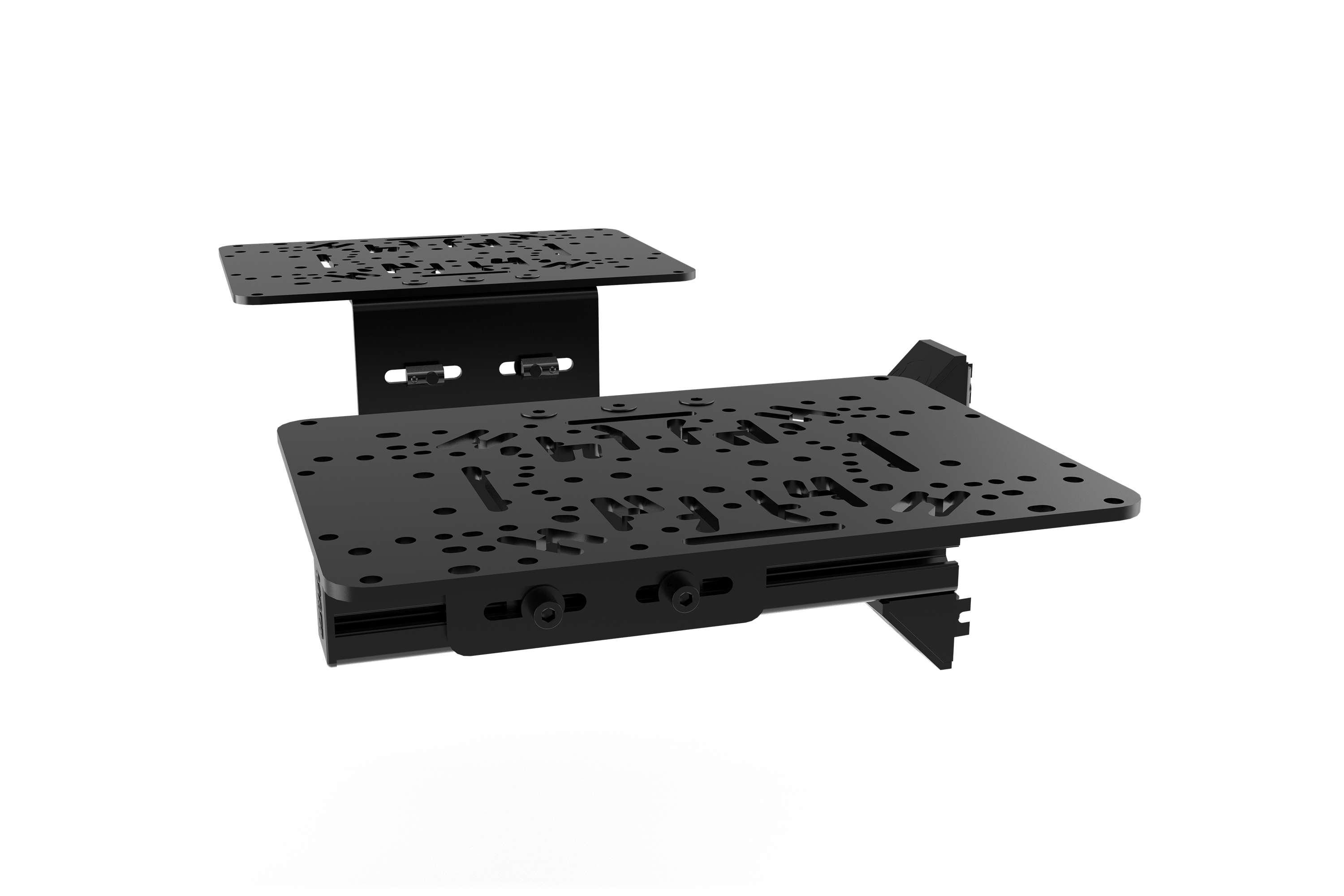 Flight Sim Control Mount Kit – 1 Side Support, 240mm, for Aluminium Cockpits