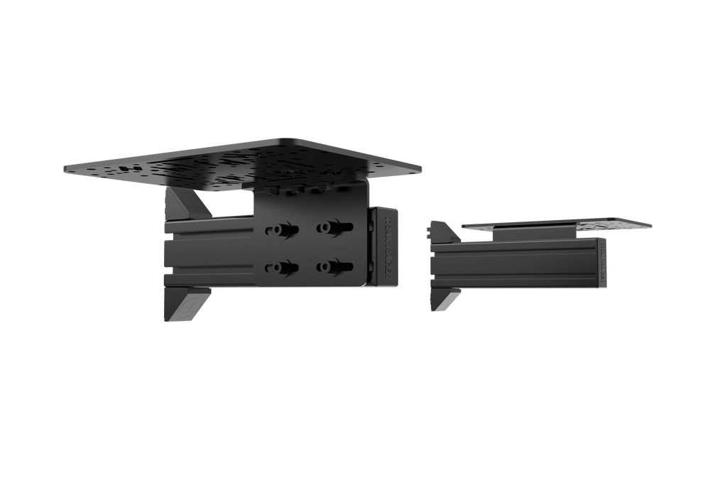 Flight Sim Control Mount Kit – 2 Side Supports, 240mm, for Aluminium Cockpits