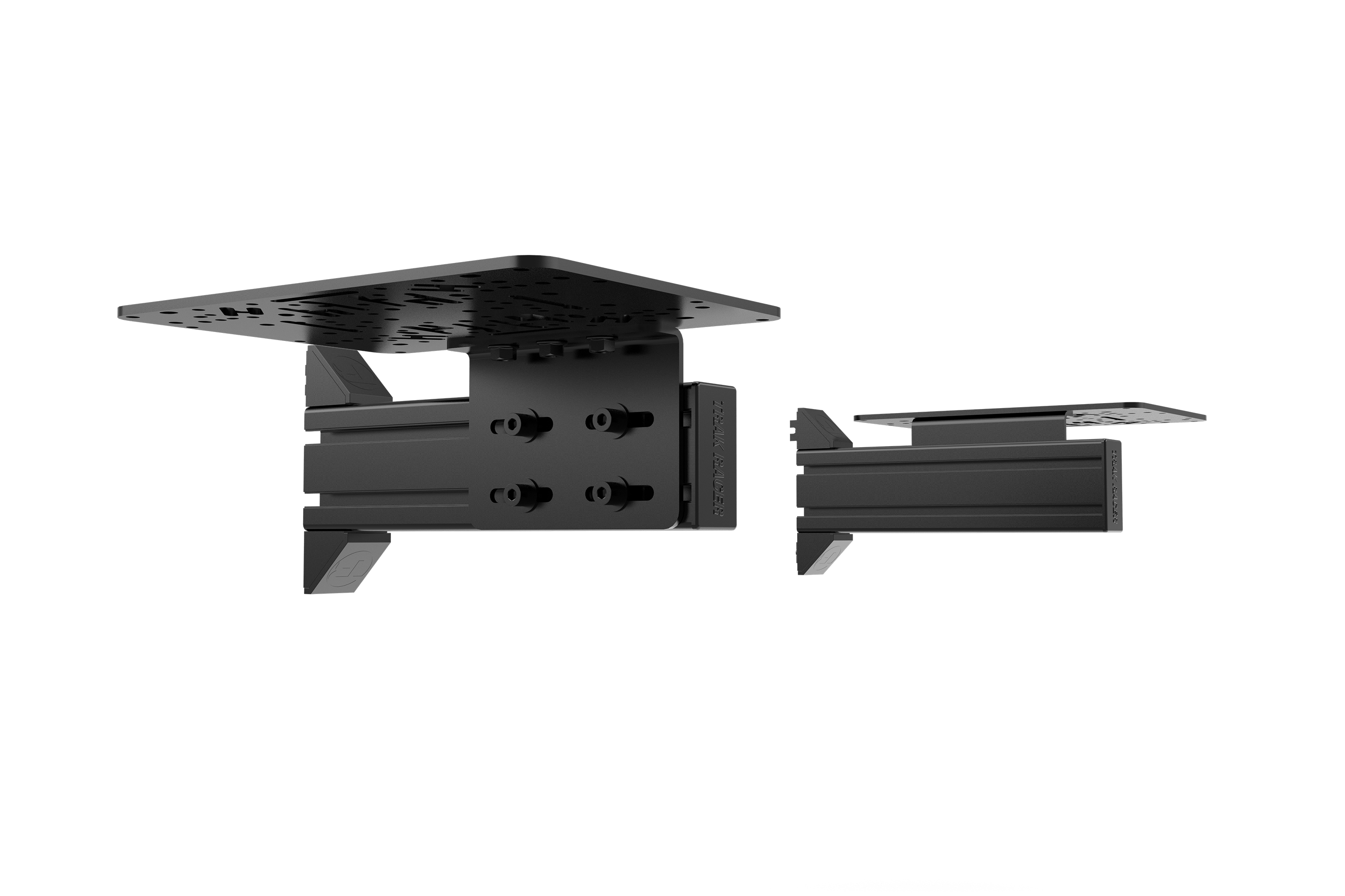 Flight Sim Control Mount Kit – 2 Side Supports, 240mm, for Aluminium Cockpits