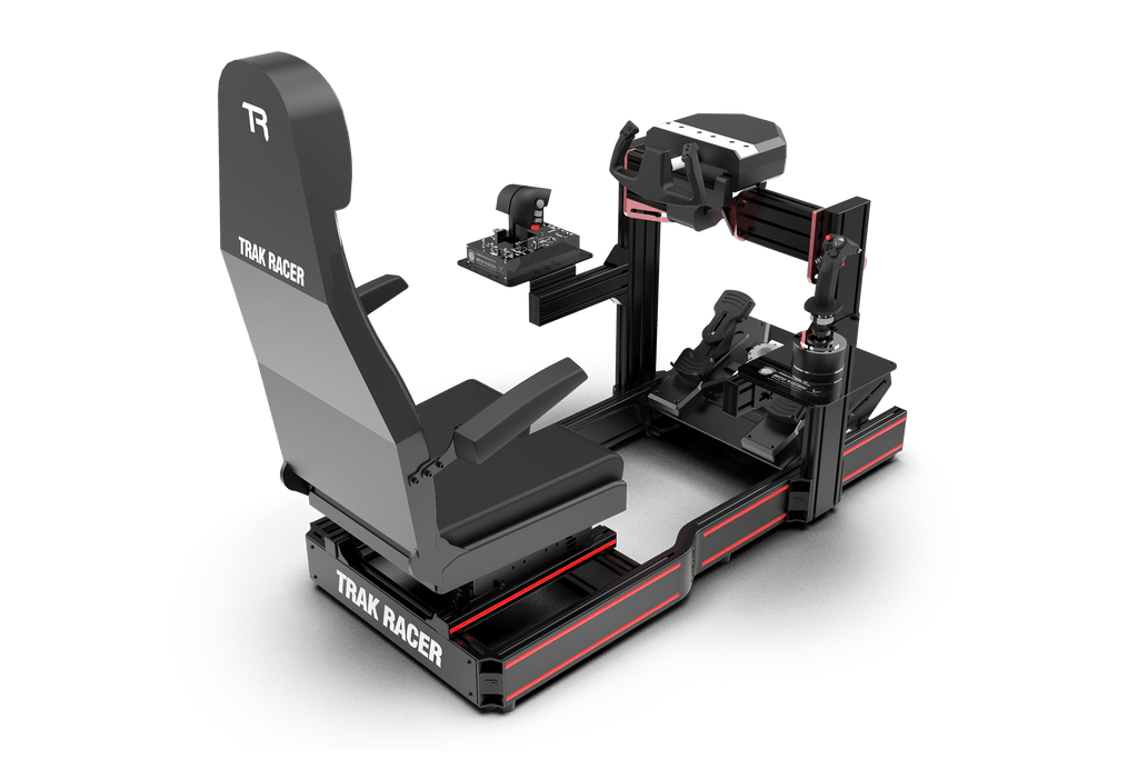 Flight Sim Control Mount Kit – 2 Side Supports, 240mm, for Aluminium Cockpits