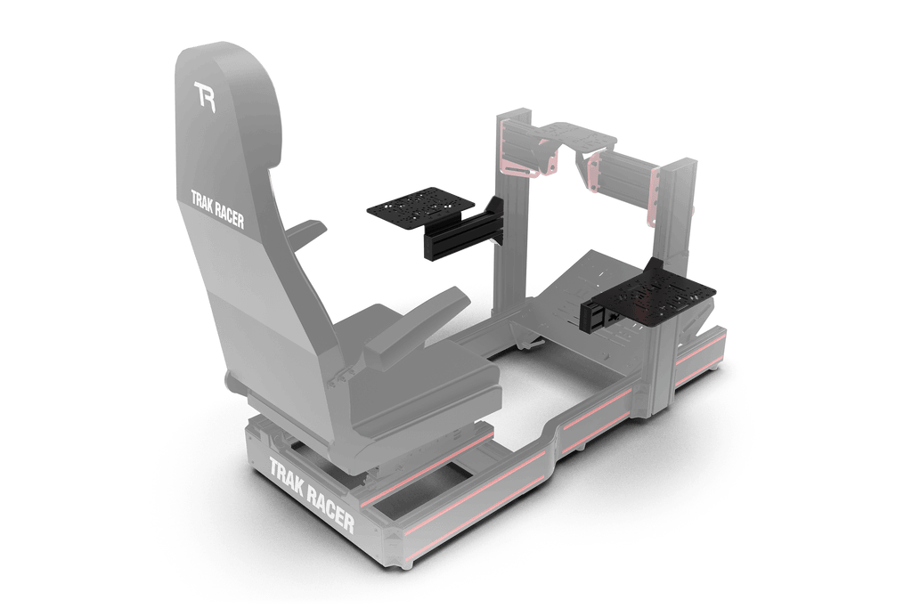 Flight Sim Control Mount Kit – 2 Side Supports, 240mm, for Aluminium Cockpits