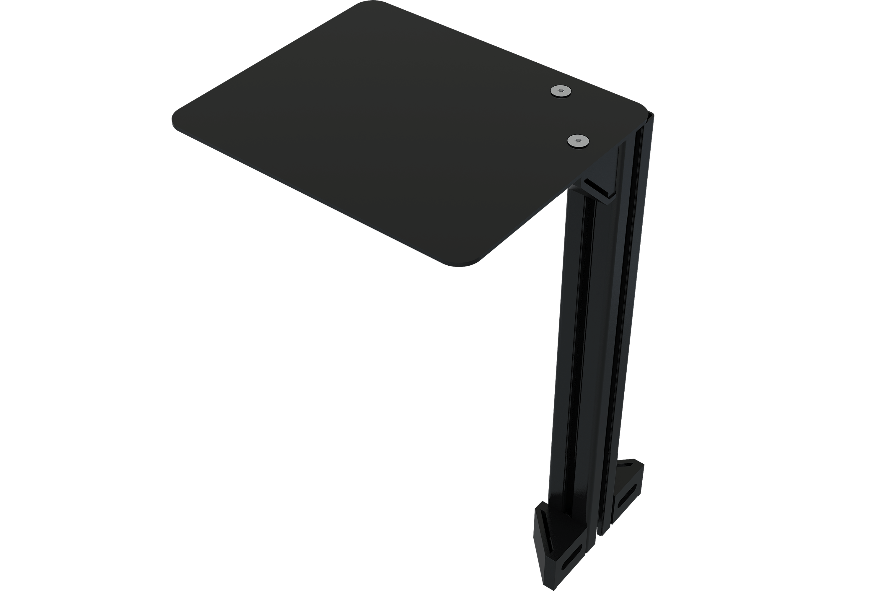 Computer Mouse Shelf — 40x40mm (1.57" x 1.57") Aluminium Profile with Mounting Brackets for Sim Rigs