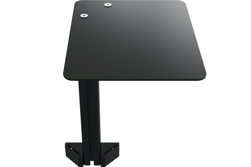 Computer Mouse Shelf — 40x40mm (1.57" x 1.57") Aluminium Profile with Mounting Brackets for Sim Rigs