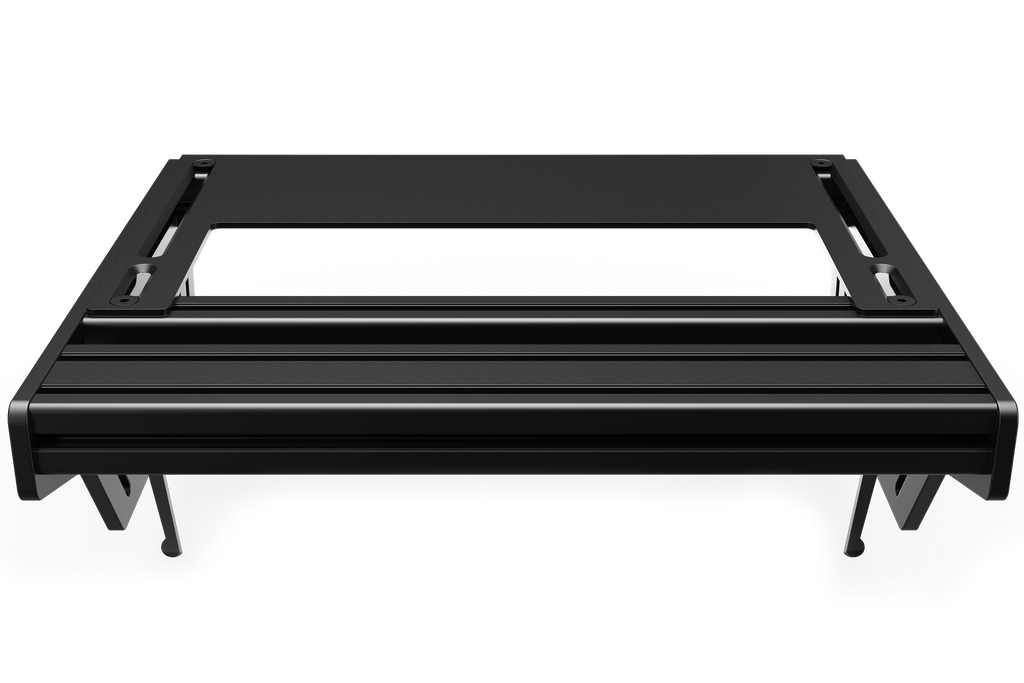 Universal Pedal Mount System with Mounting Profile & Heel Rest