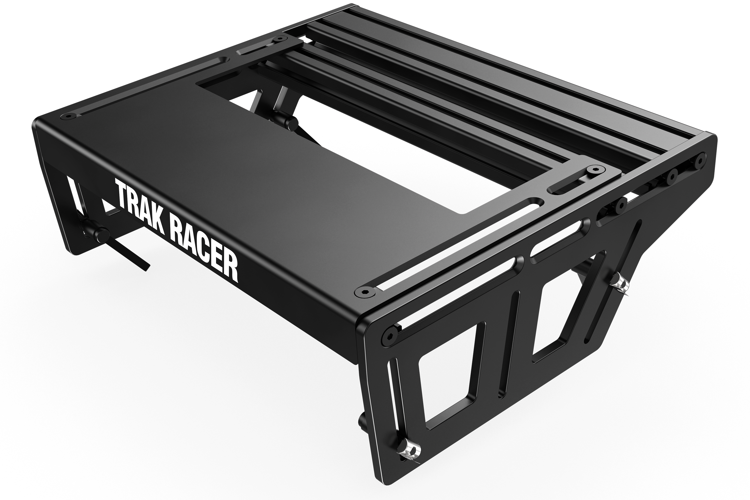 Universal Pedal Mount System with Mounting Profile & Heel Rest