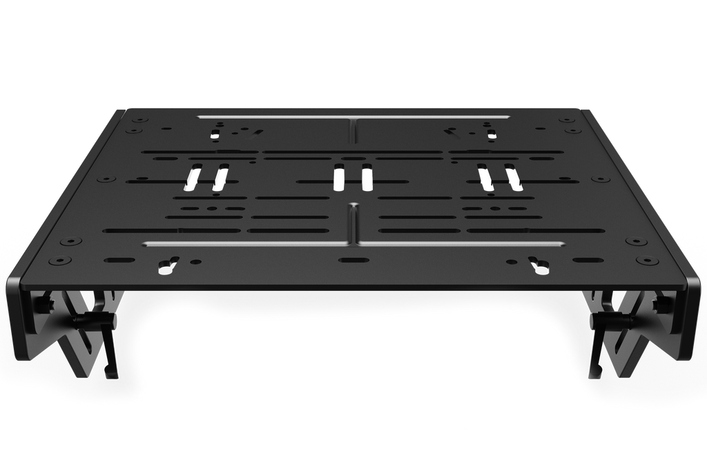Universal Pedal Mount System with Pre-Drilled Pedal Plate