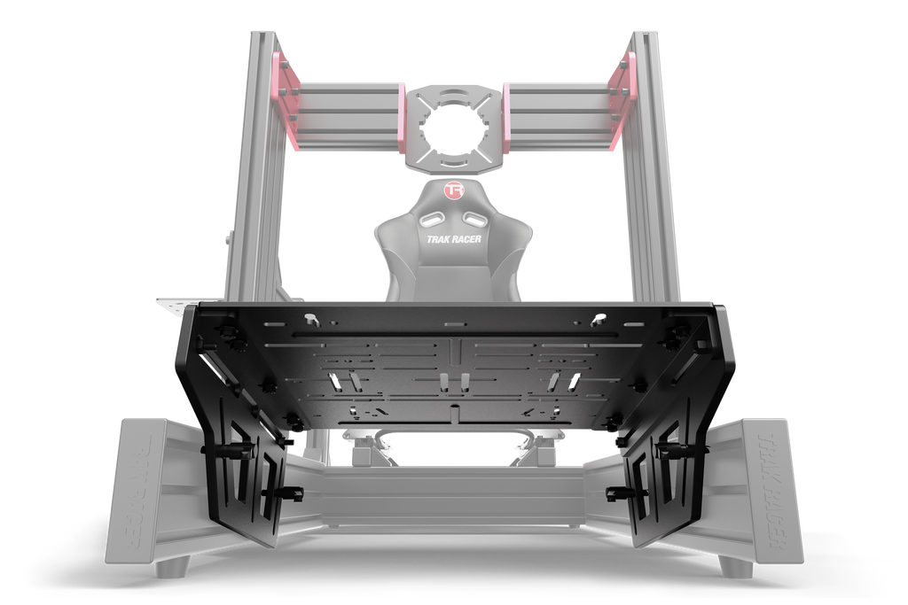 Universal Pedal Mount System with Pre-Drilled Pedal Plate