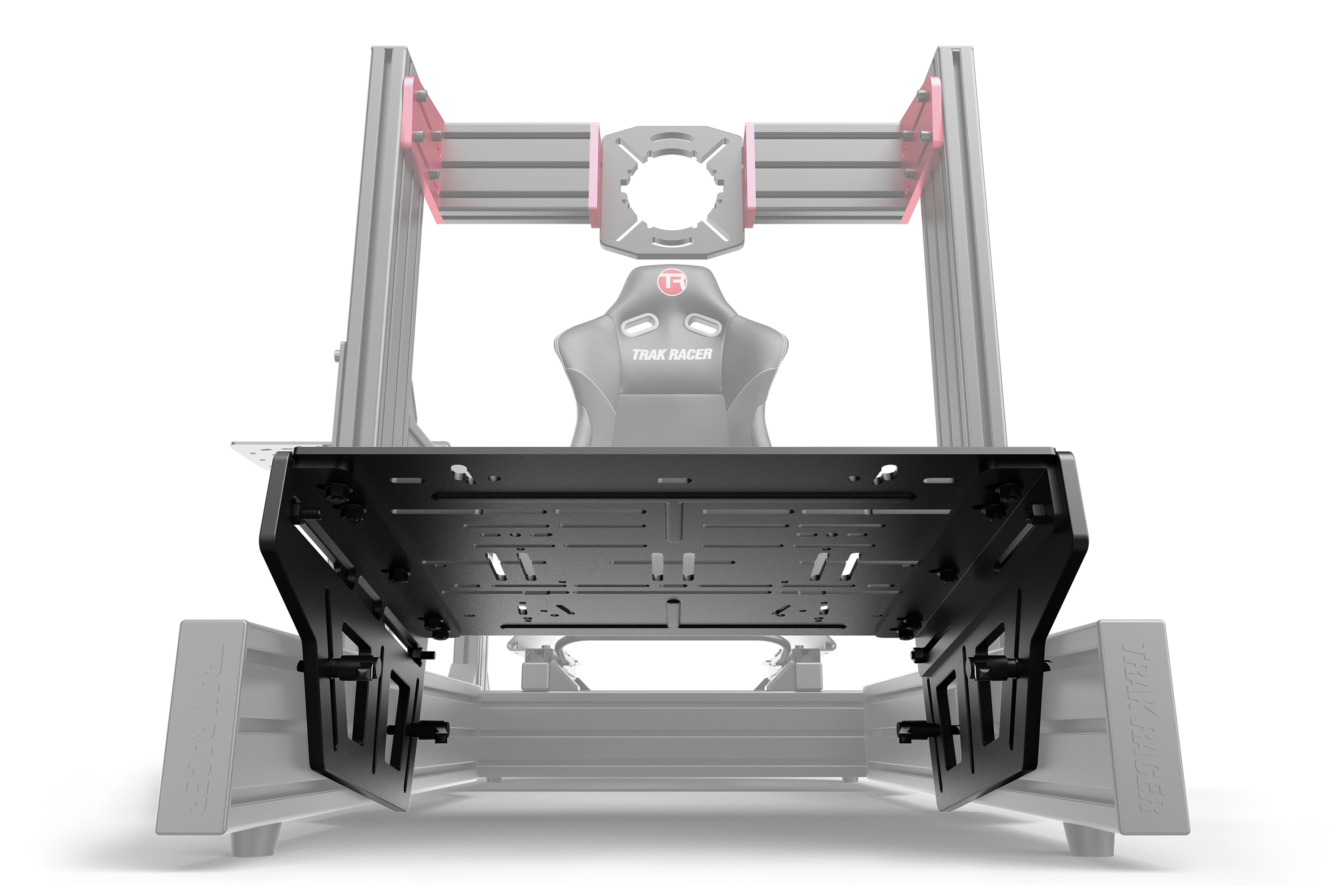 Universal Pedal Mount System with Pre-Drilled Pedal Plate