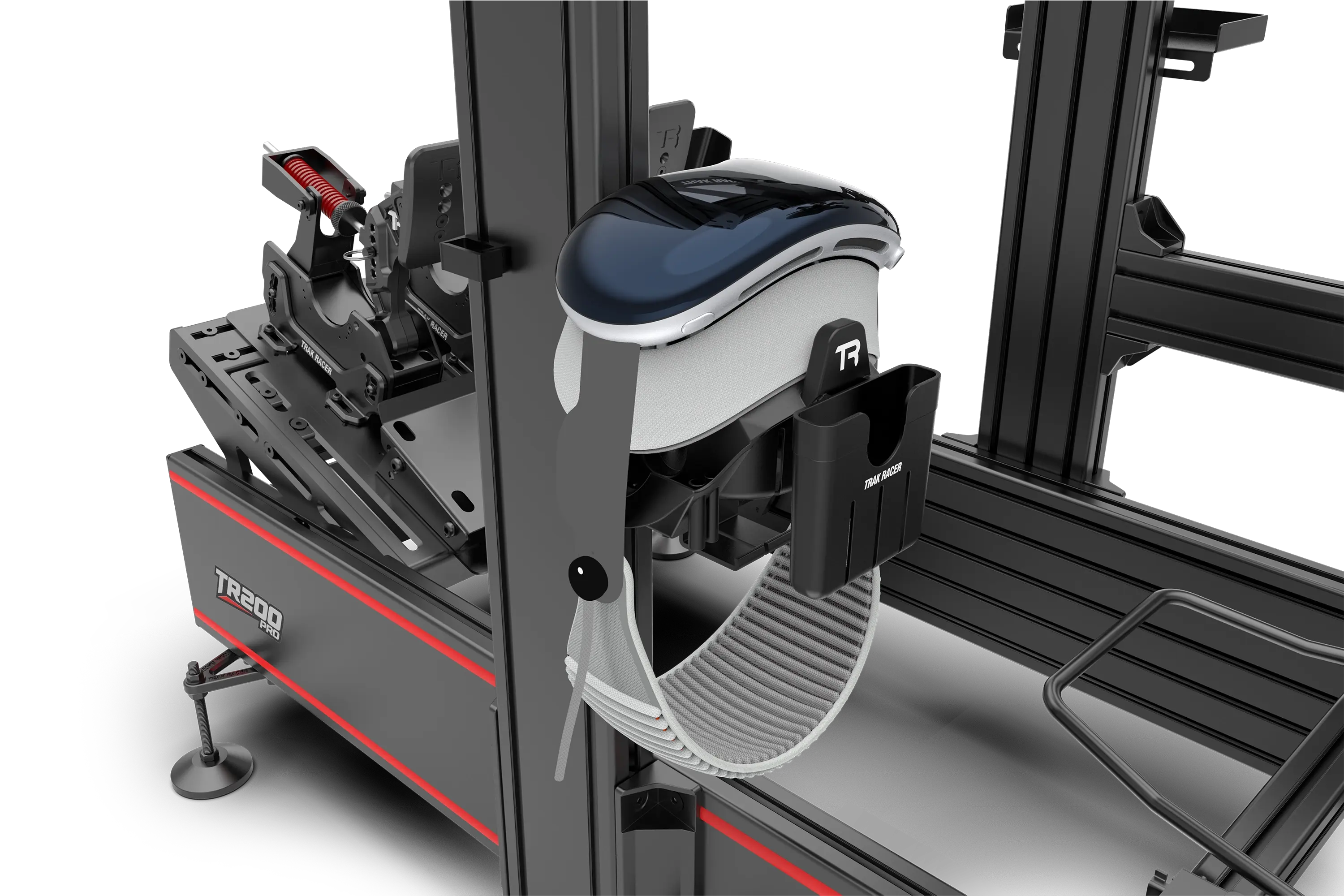 Universal VR Headset, Headphone, Drink, Phone & Tool Holder Cockpit Mount