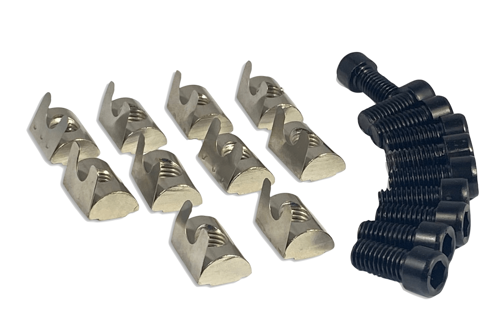 TR8020 Screw and Nut for 8mm T-Slot - Set of 20