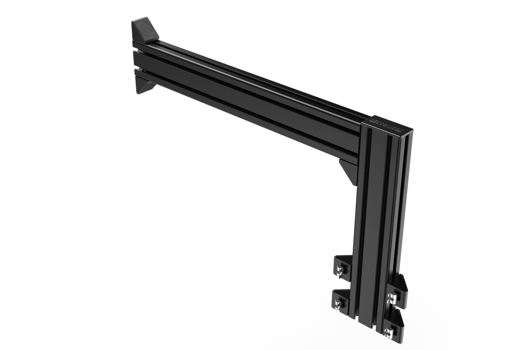 Flight Sim Control Mount Kit – 1 Side Support, Adjustable 350mm, for Aluminium Cockpits